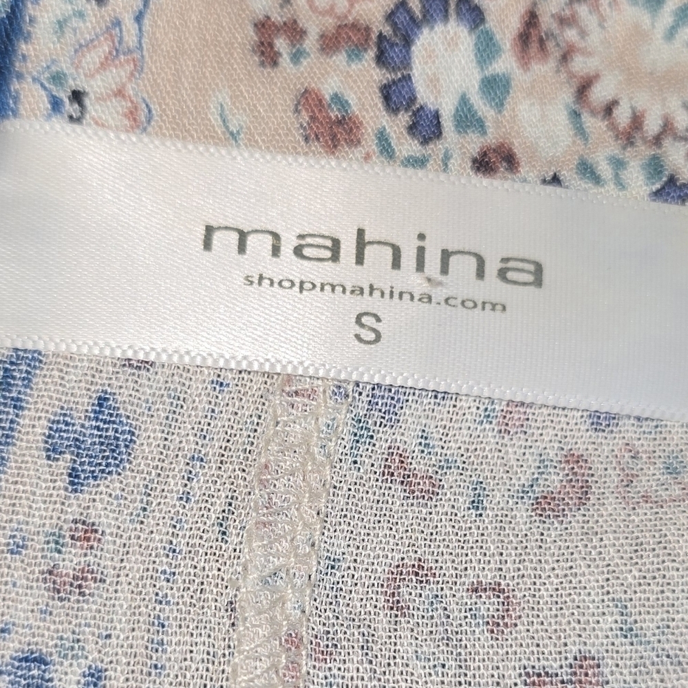 Mahina Dress Womens Size Small Oversized Flowy Sleeveless - Picture 10 of 12